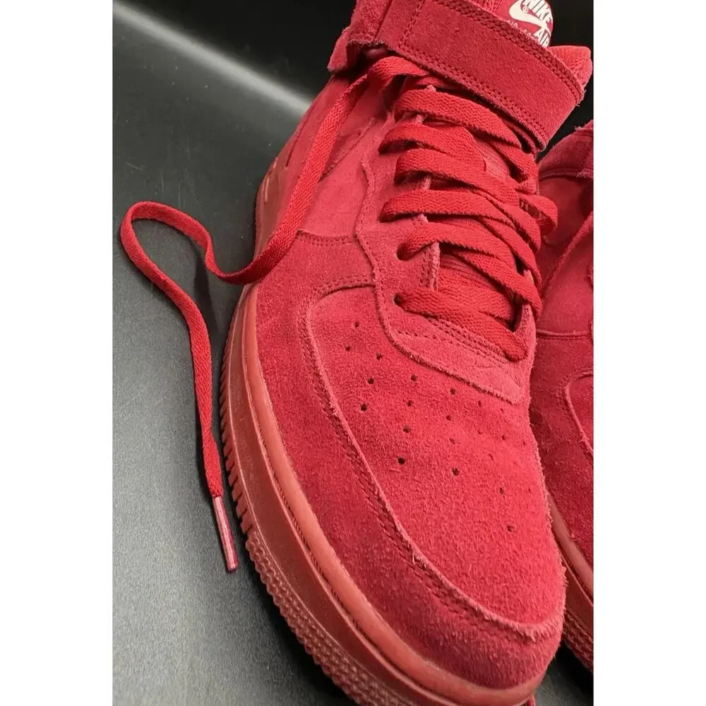 Size 11.5- Nike Air Force 1 Mid '07 Red October 2016 Rare